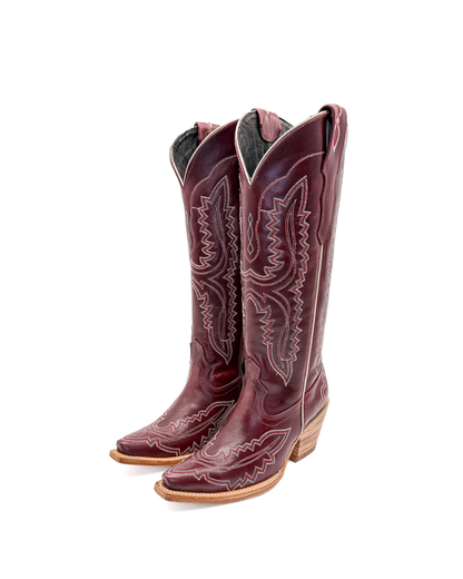 Cowboy Boot Sienna Tall Burgundy