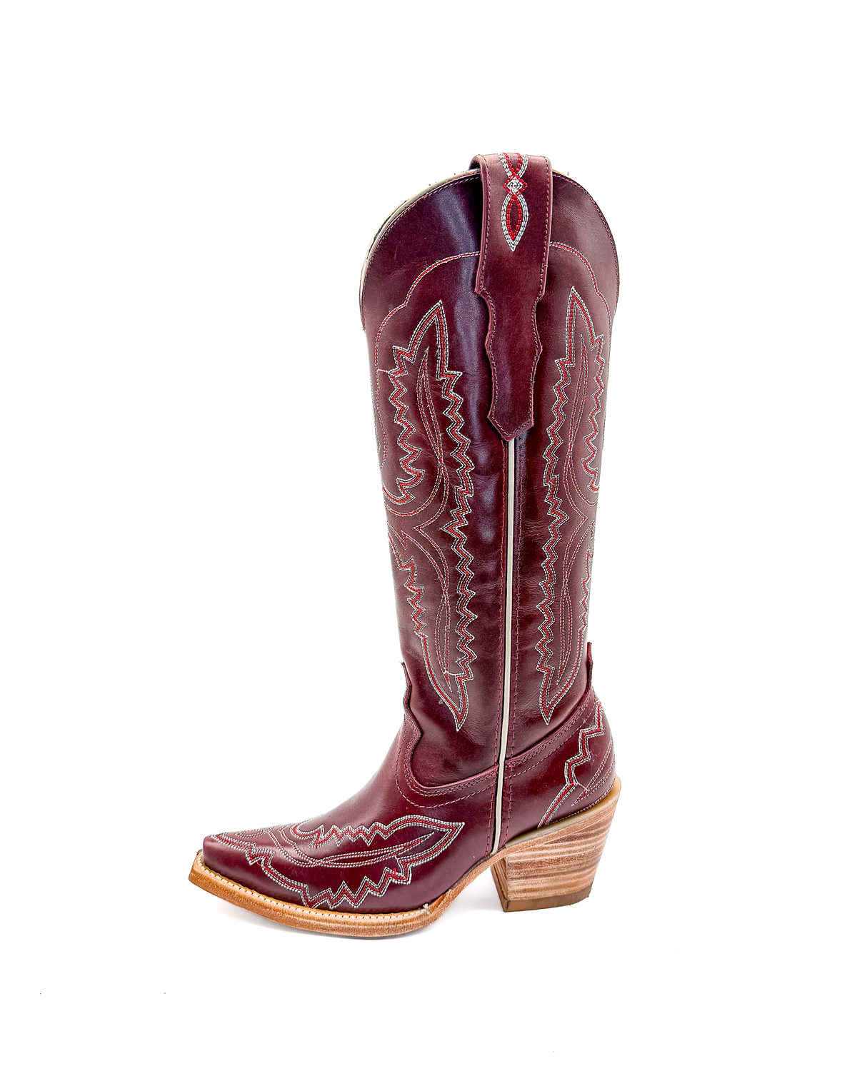 Cowboy Boot Sienna Tall Burgundy