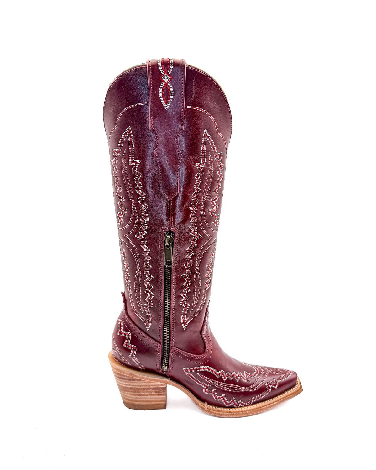 Cowboy Boot Sienna Tall Burgundy