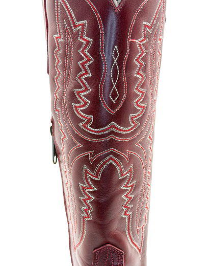 Cowboy Boot Sienna Tall Burgundy