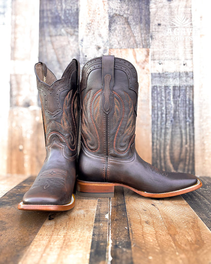 Cowboy Boot Bronze Brown