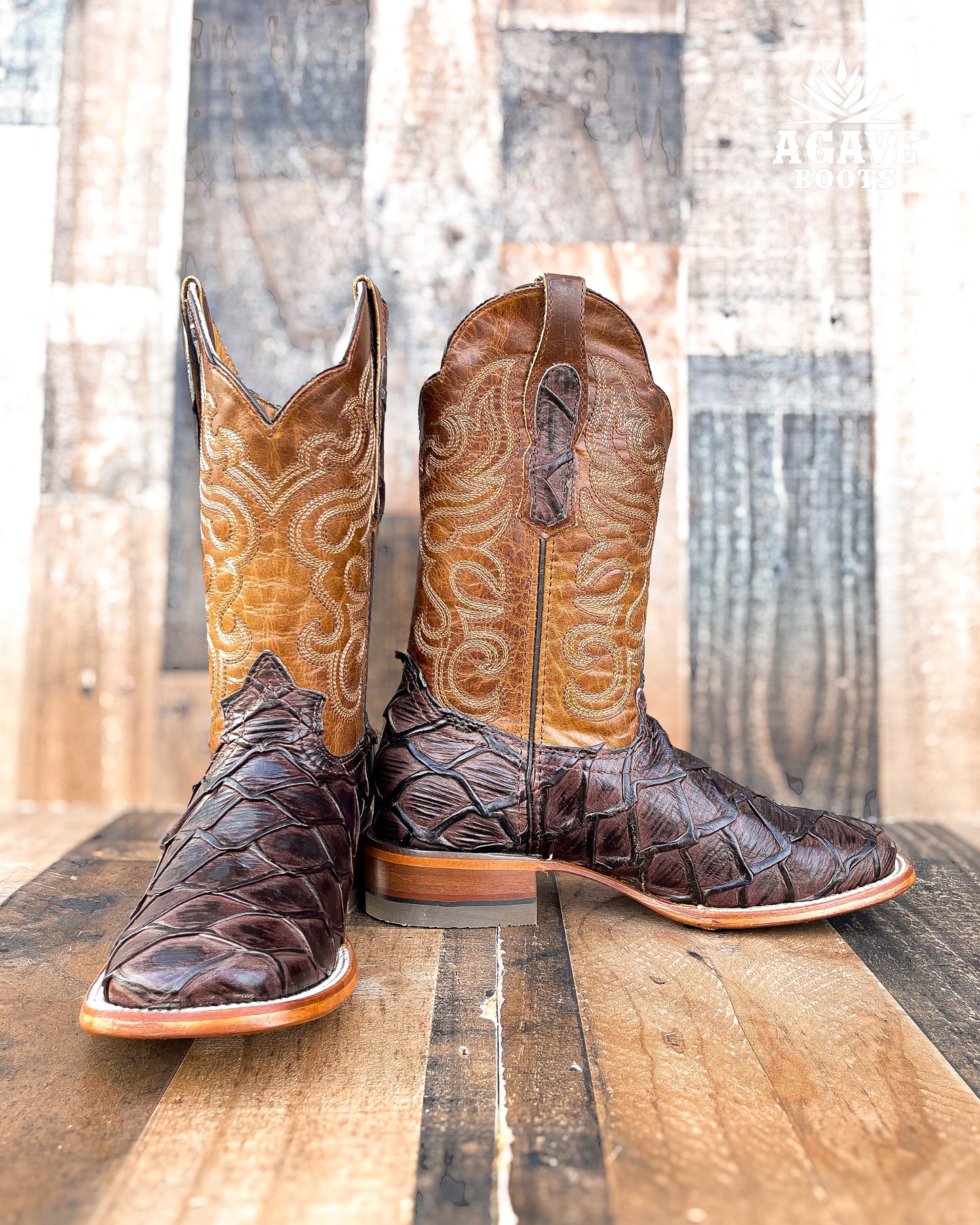 BROWN BASS | MEN’S COWBOY BOOTS