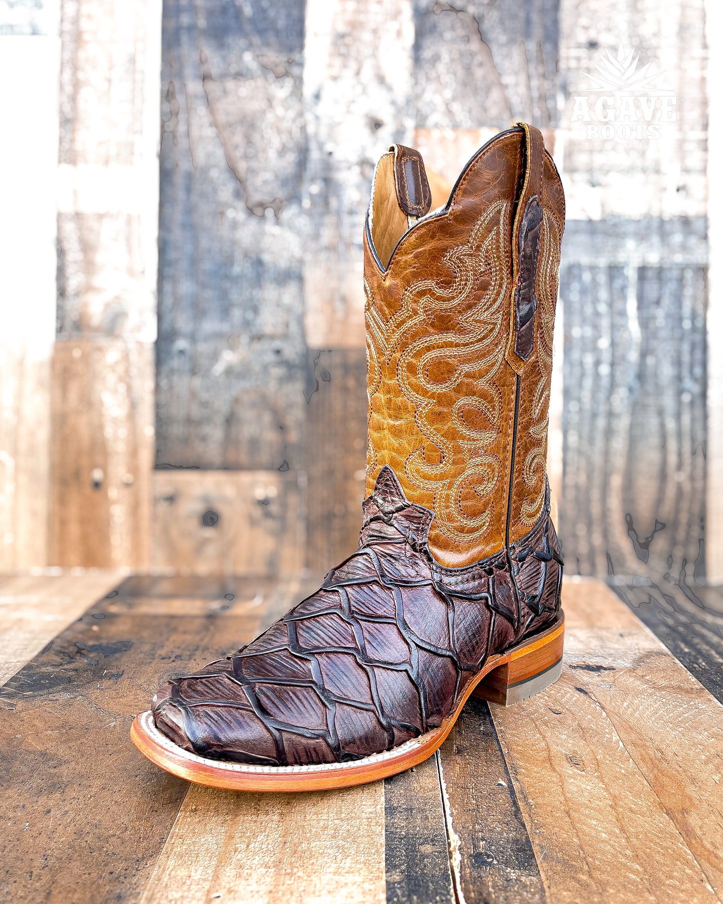 BROWN BASS | MEN’S COWBOY BOOTS