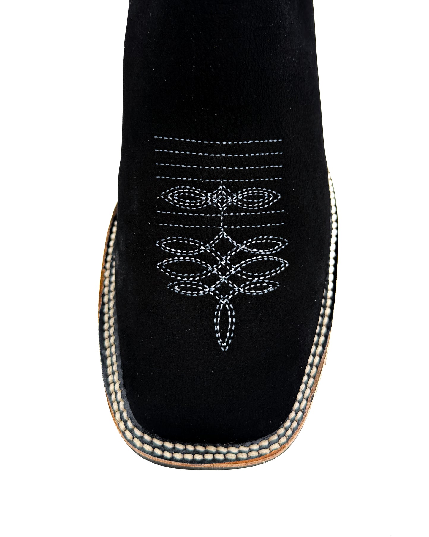 Ankle Boot Black Nobuck Rubber Sole