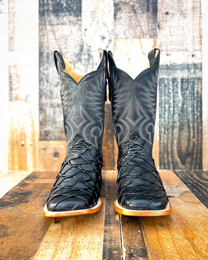 Cowboy Boot Black Bass