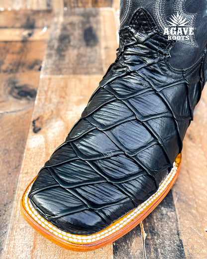 Cowboy Boot Black Bass