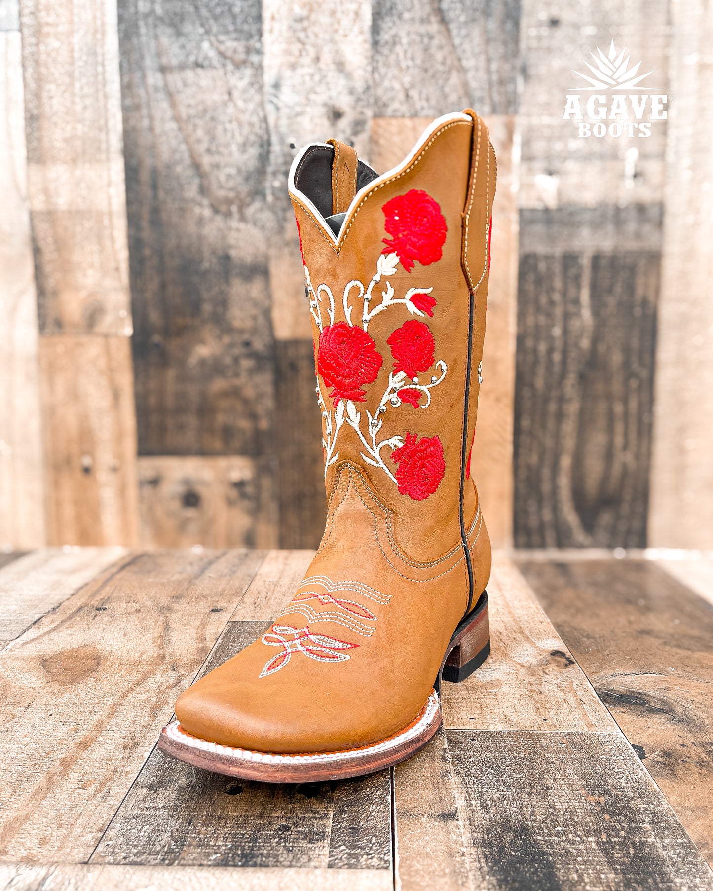 ROSE FLORAL | WOMEN COWBOY BOOTS