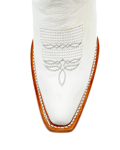 Cowboy Boot Tall White