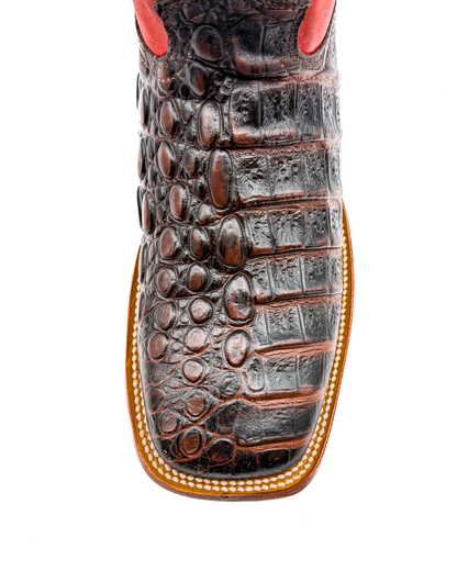 Cowboy Boot Red Caiman