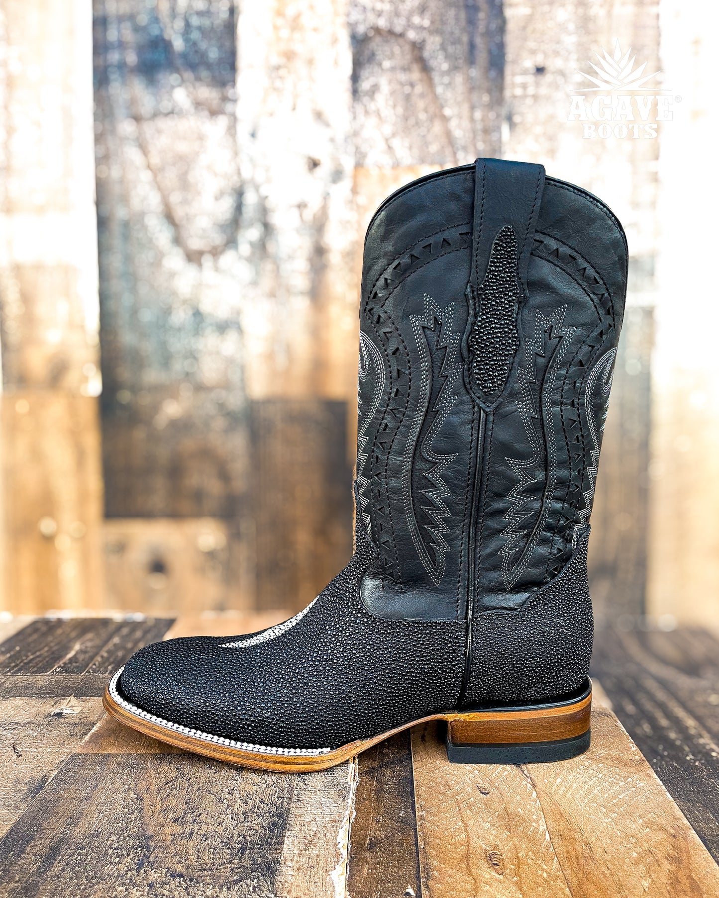 STINGRAY MANTARRAYA | MEN SQUARE TOE COWBOY BOOTS