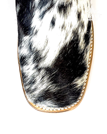 Women’s Cowhide Black Cowboy Boot