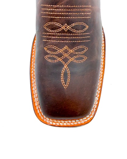 Cowboy Boot Morroco Brown