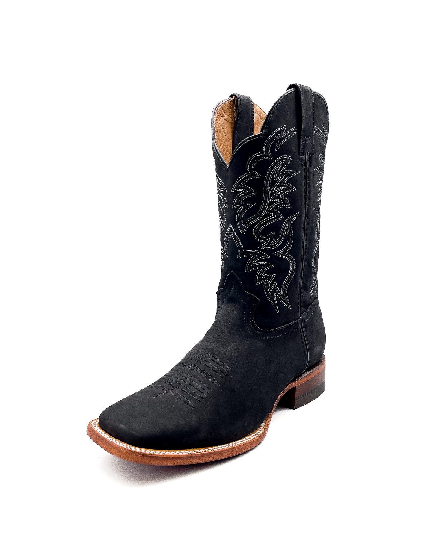 Cowboy Boot Matte Black