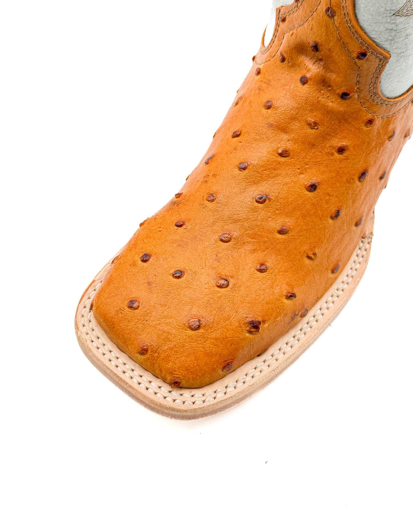 Cowboy Boot Ostrich Buttercup