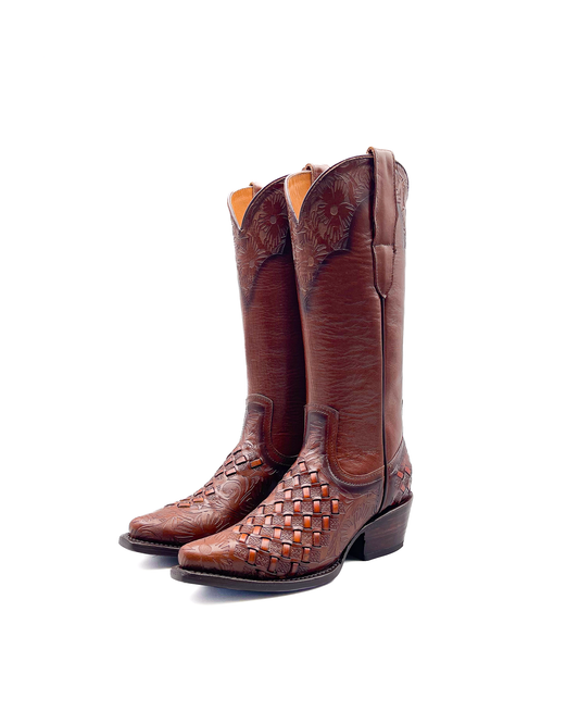 Cowboy Boot Tall Maya Brown