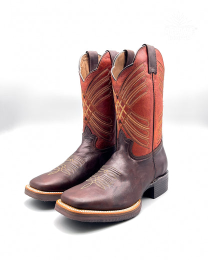 Cowboy Boot Espresso Cognac