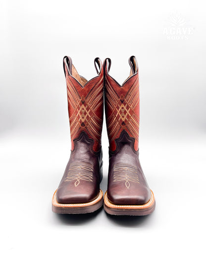 Cowboy Boot Espresso Cognac