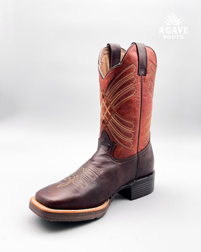 Cowboy Boot Espresso Cognac