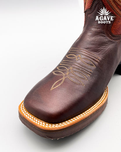 Cowboy Boot Espresso Cognac