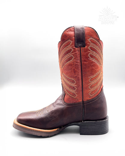 Cowboy Boot Espresso Cognac