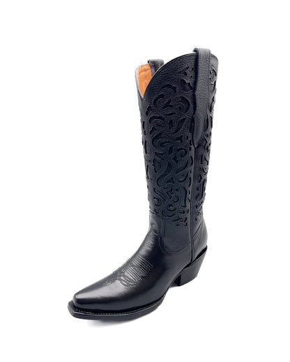 Cowboy Boot Grecia Black