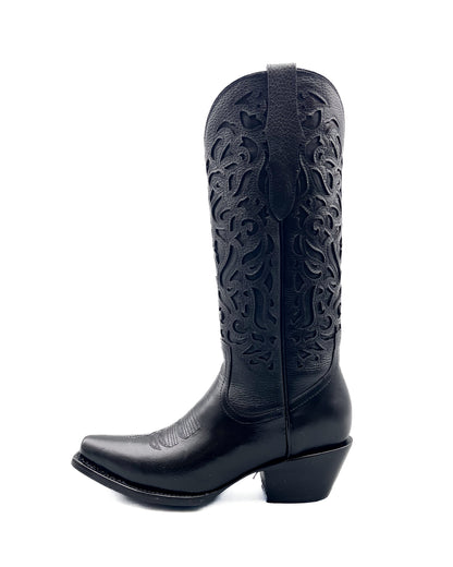 Cowboy Boot Grecia Black
