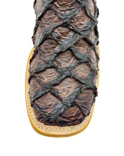 Cowboy Boot Brown Pirarucu Bass
