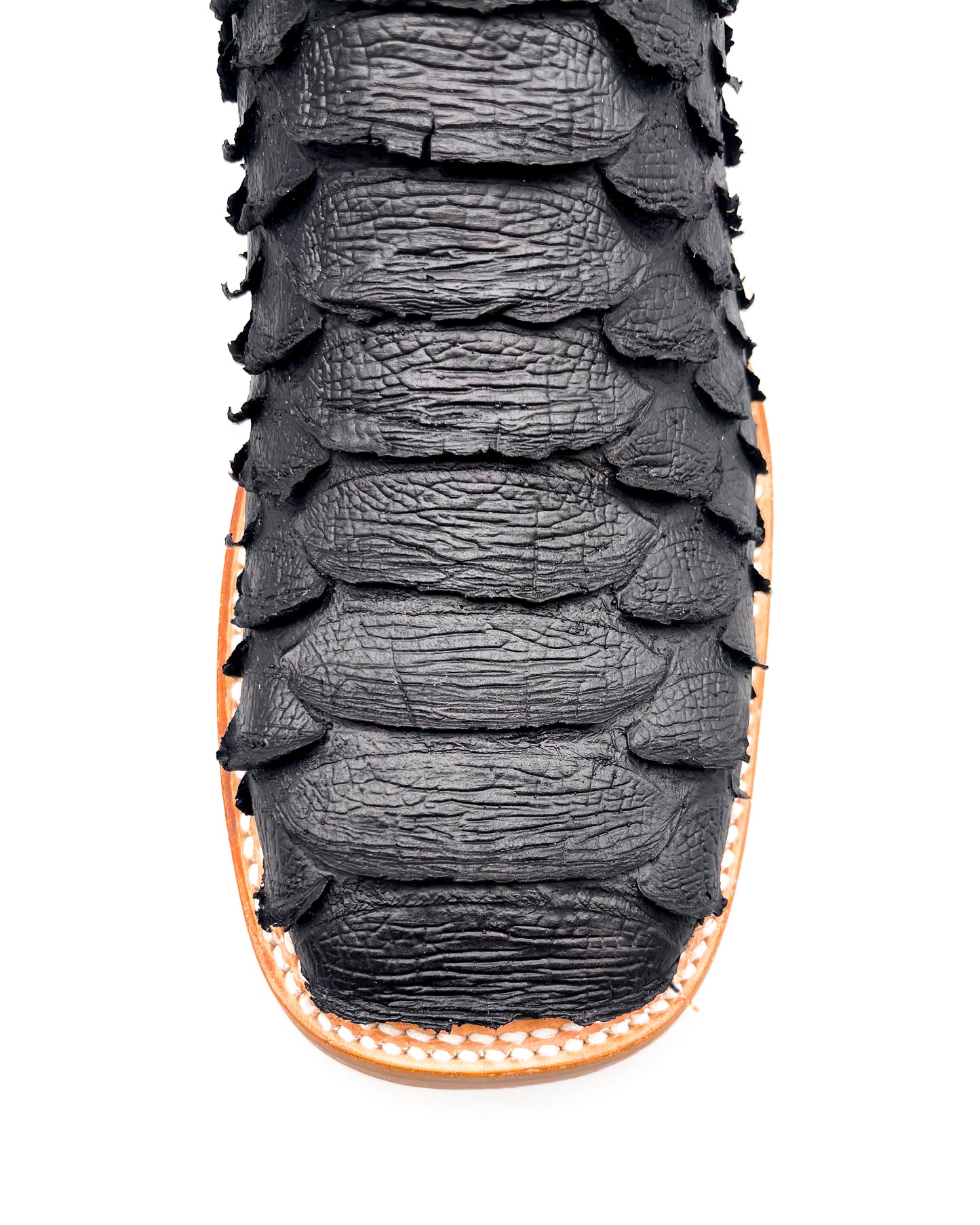 Cowboy Boot Jumbo Python Matte Black