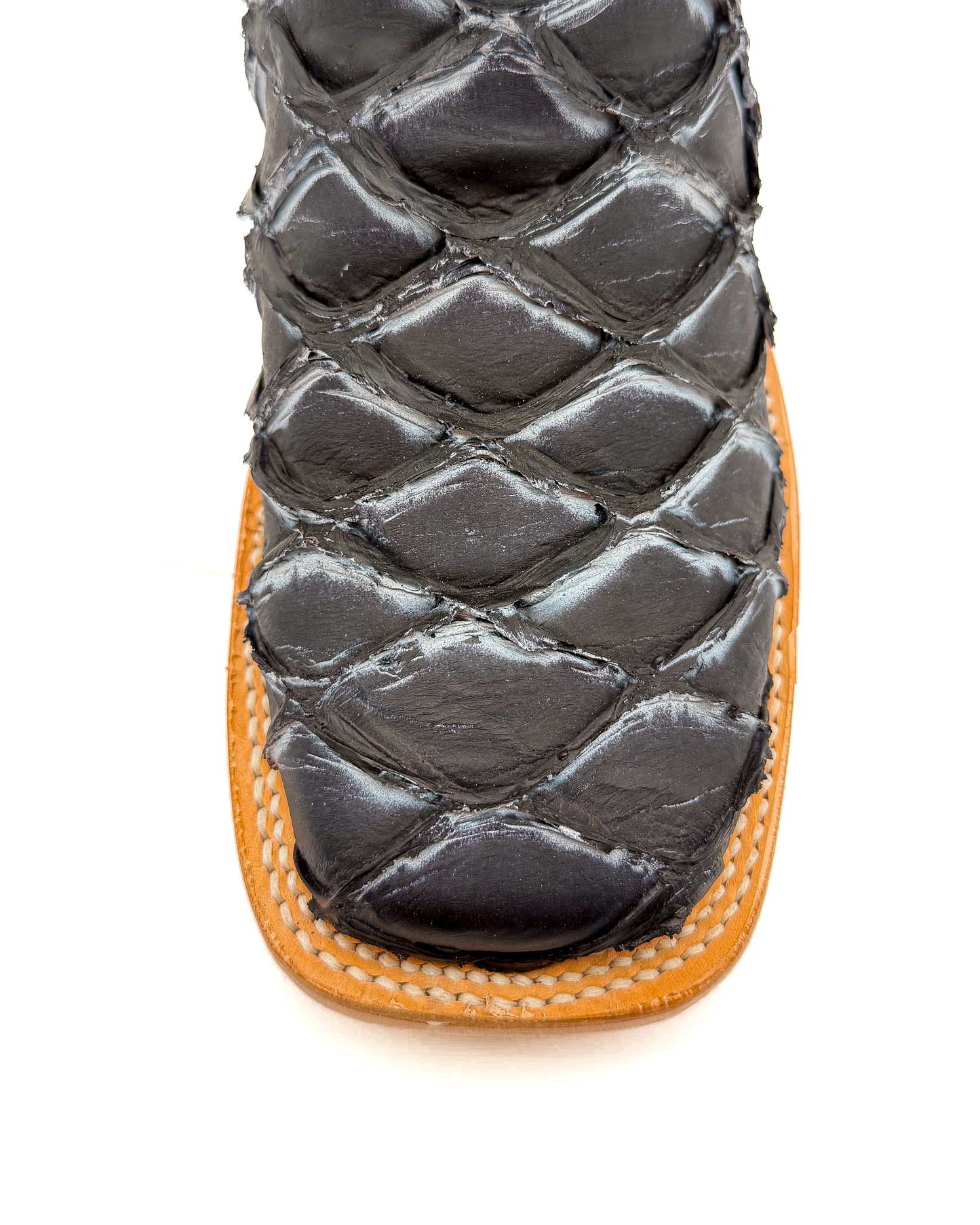 Cowboy Boot Gray Pirarucu Bass