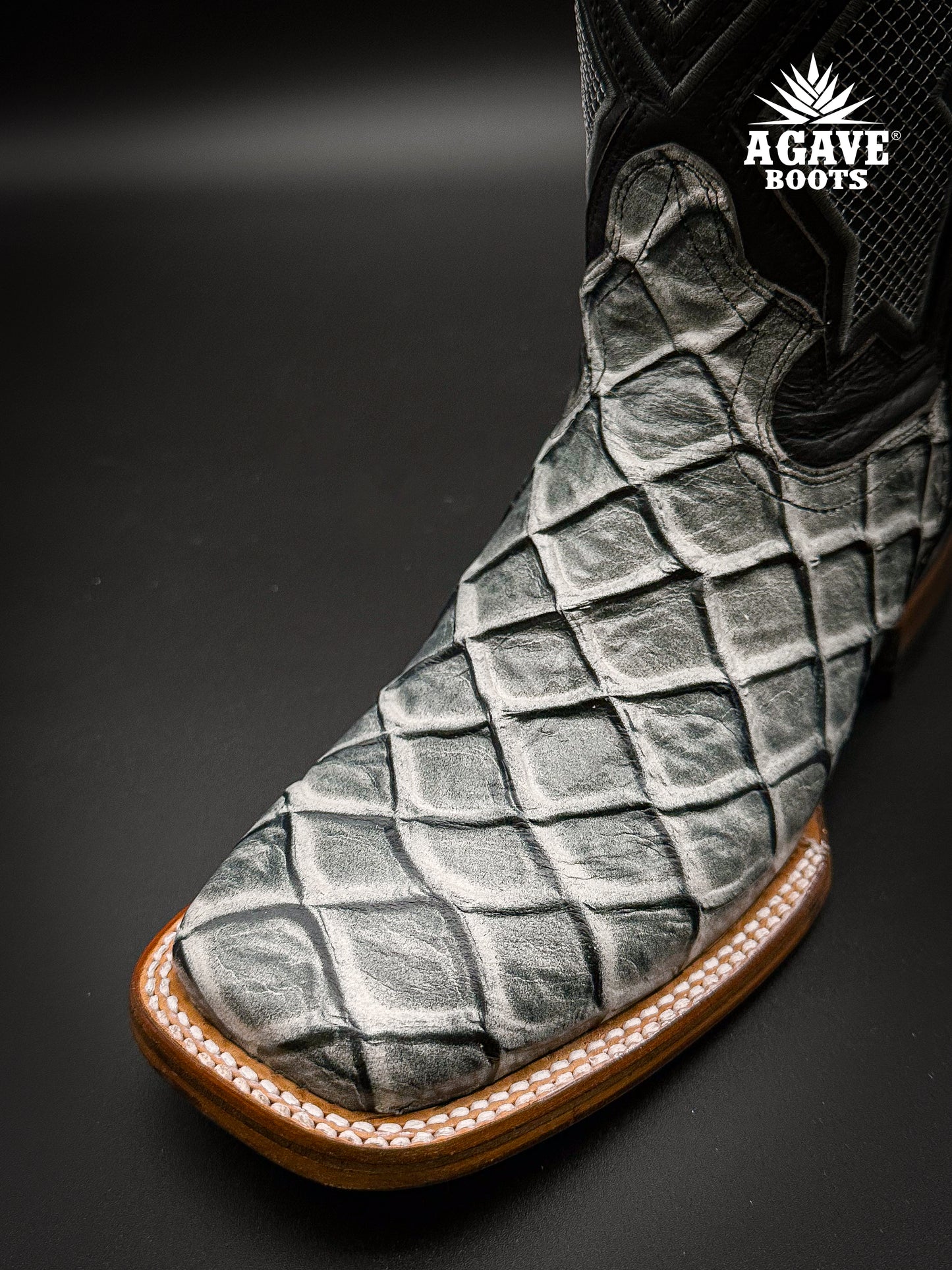 GRAY BASS PIRARUCU | MEN’S COWBOY BOOTS