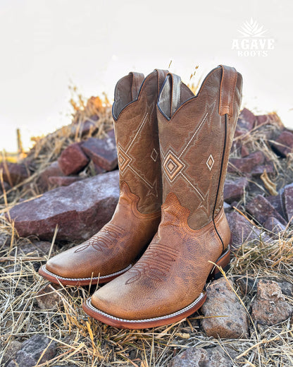 Cowboy Boot Texas Light Brown