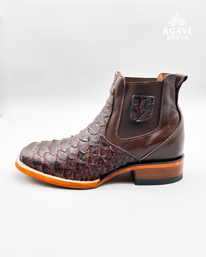 Ankle Boot Brown Python