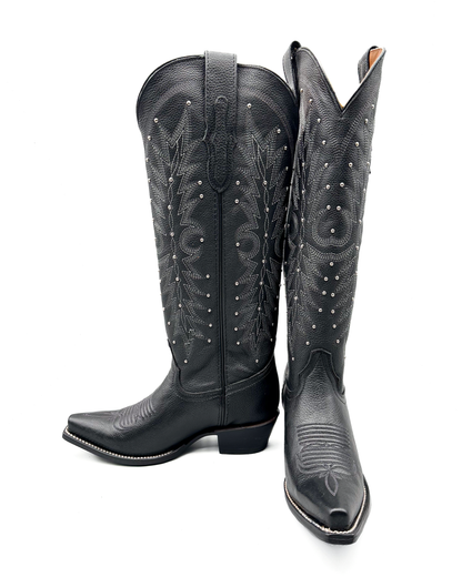 Cowboy Boot Tall Black