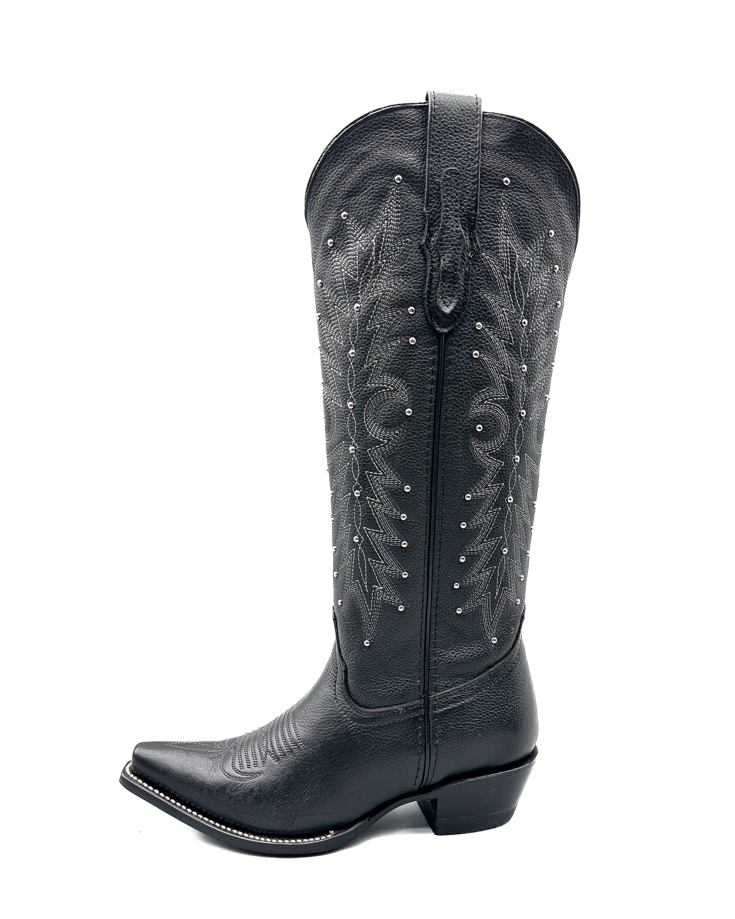 Cowboy Boot Tall Black