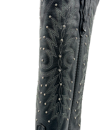 Cowboy Boot Tall Black