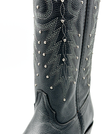 Cowboy Boot Tall Black
