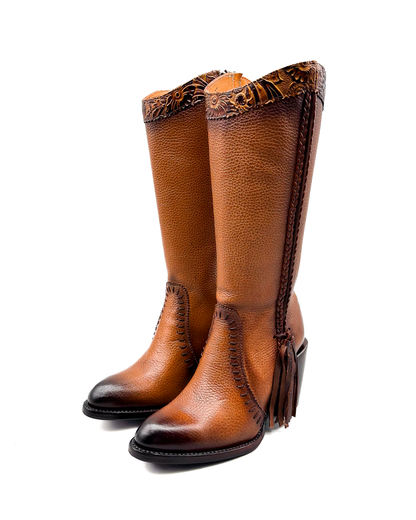 Cowboy Boot Frida Tall Round Toe