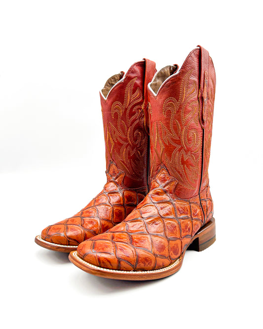 COGNAC BASS | MEN’S COWBOY BOOTS