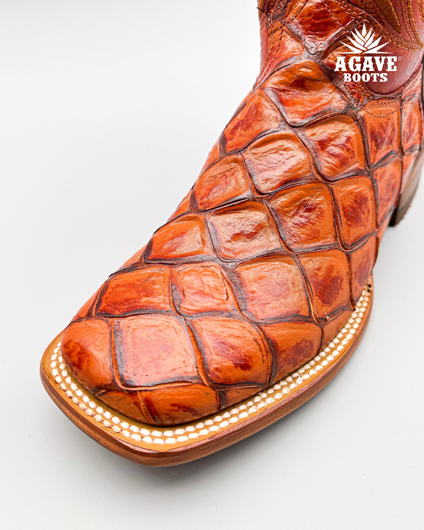 COGNAC BASS | MEN’S COWBOY BOOTS