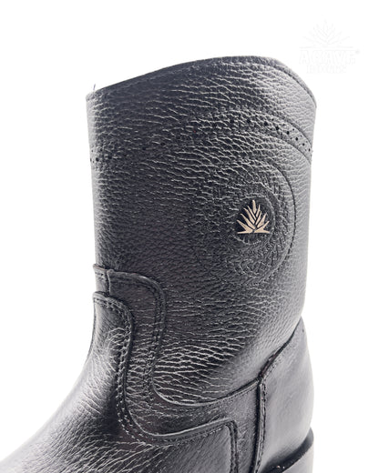 Cowboy Boot Black Deer