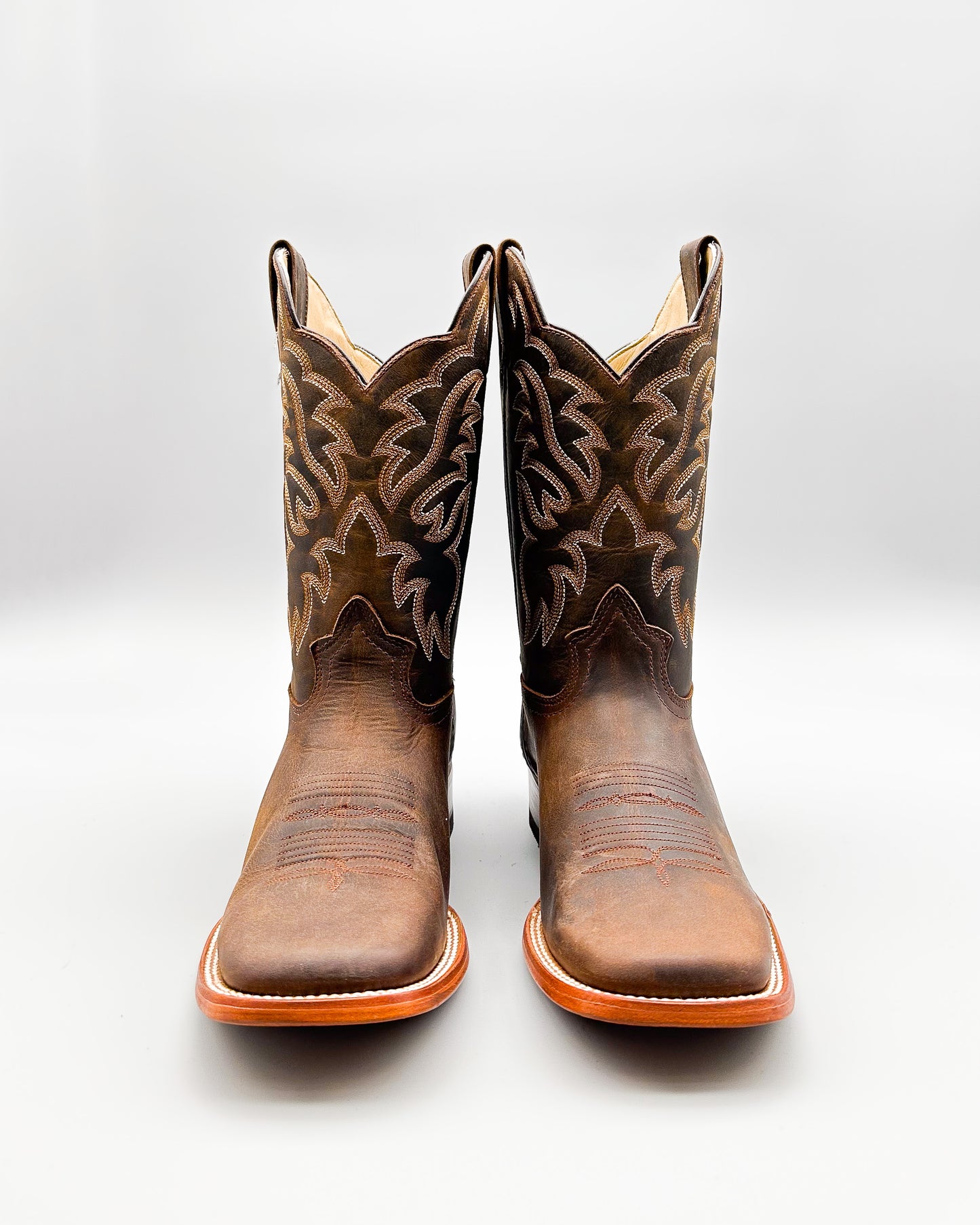 HYBRID RUSTIC BROWN | MEN’S COWBOY BOOTS