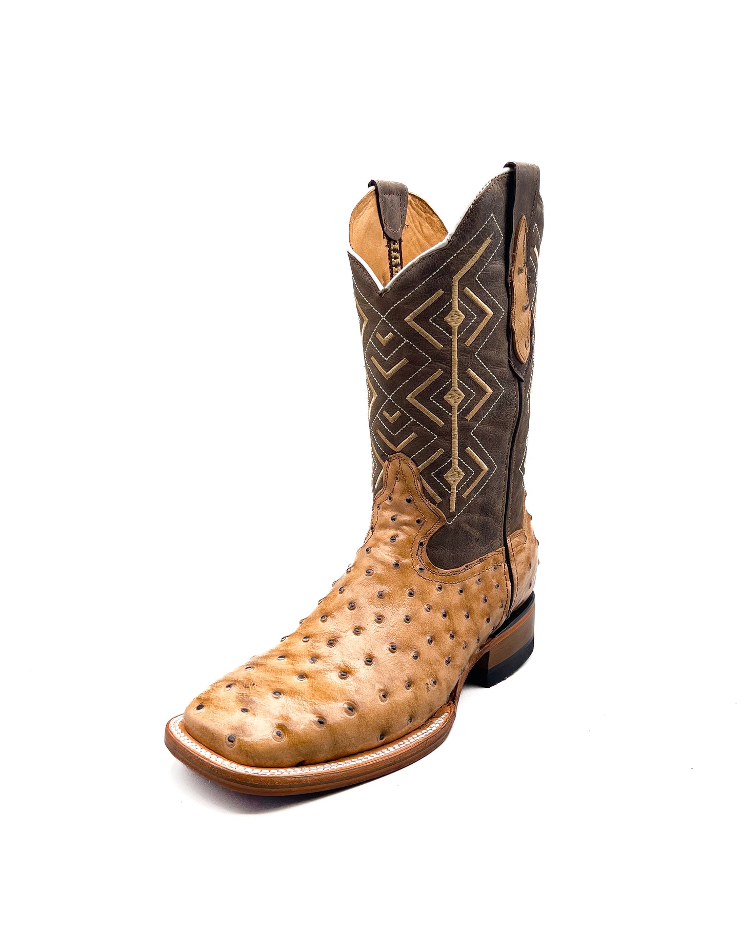 Cowboy Boot Ostrich Orix