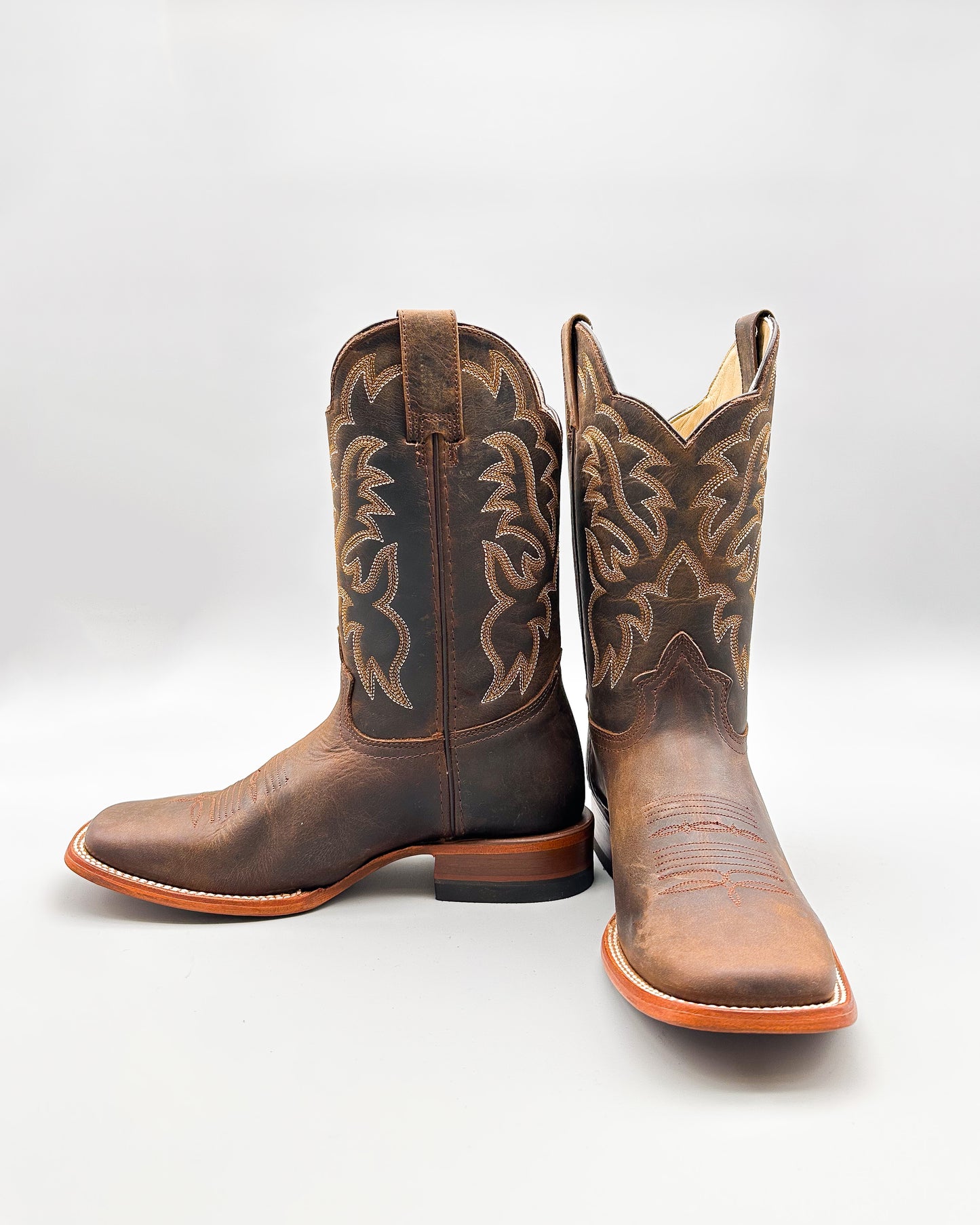 HYBRID RUSTIC BROWN | MEN’S COWBOY BOOTS