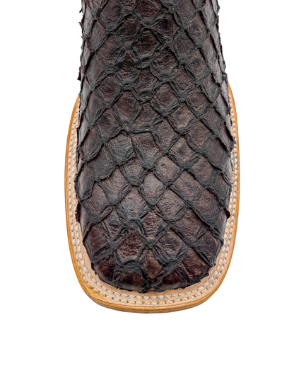 Cowboy Boot Brown Pirarucu Mini Bass