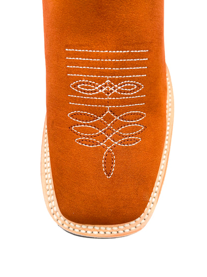 Ankle Boot Light Brown Nobuck Rubber Sole