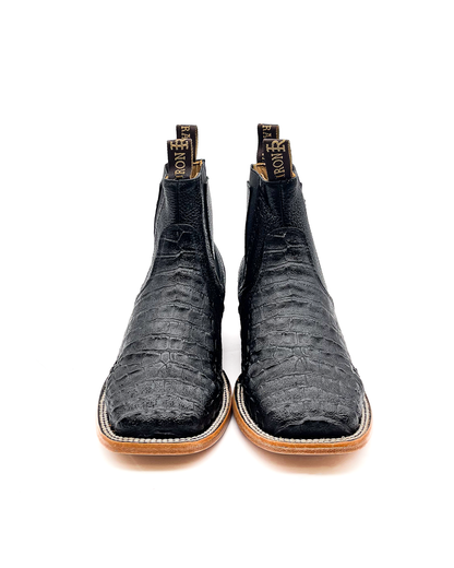 Ankle Boot Caiman Black