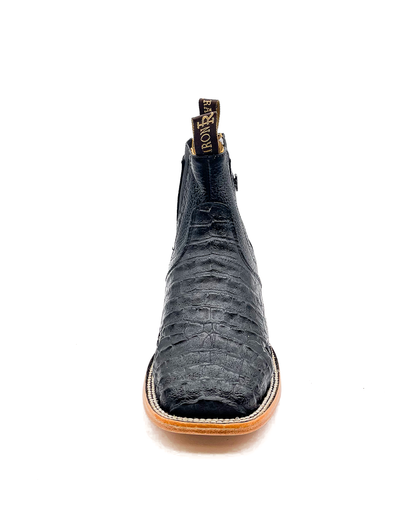 Ankle Boot Caiman Black