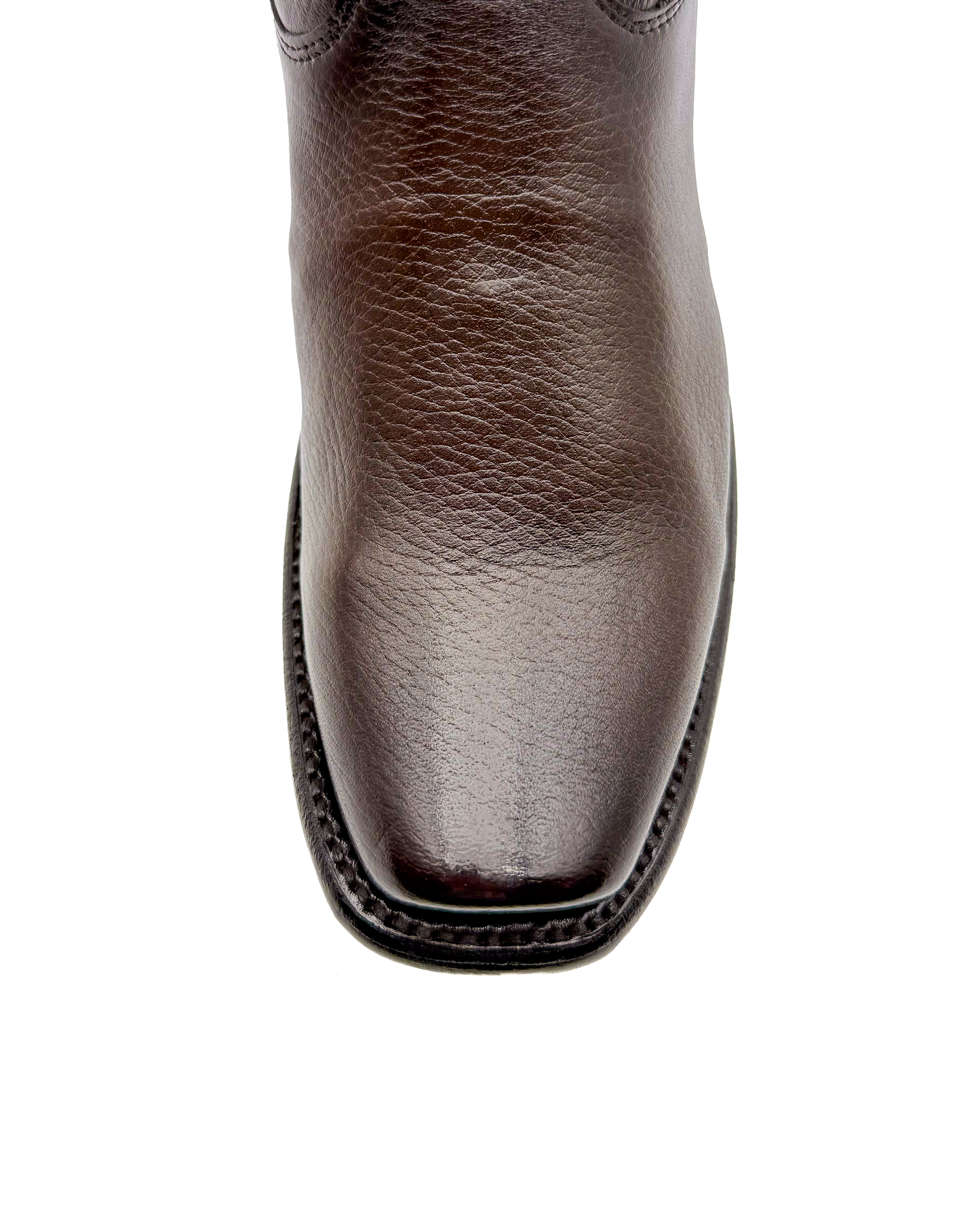 Cowboy Boot Dark Brown Deer Venado