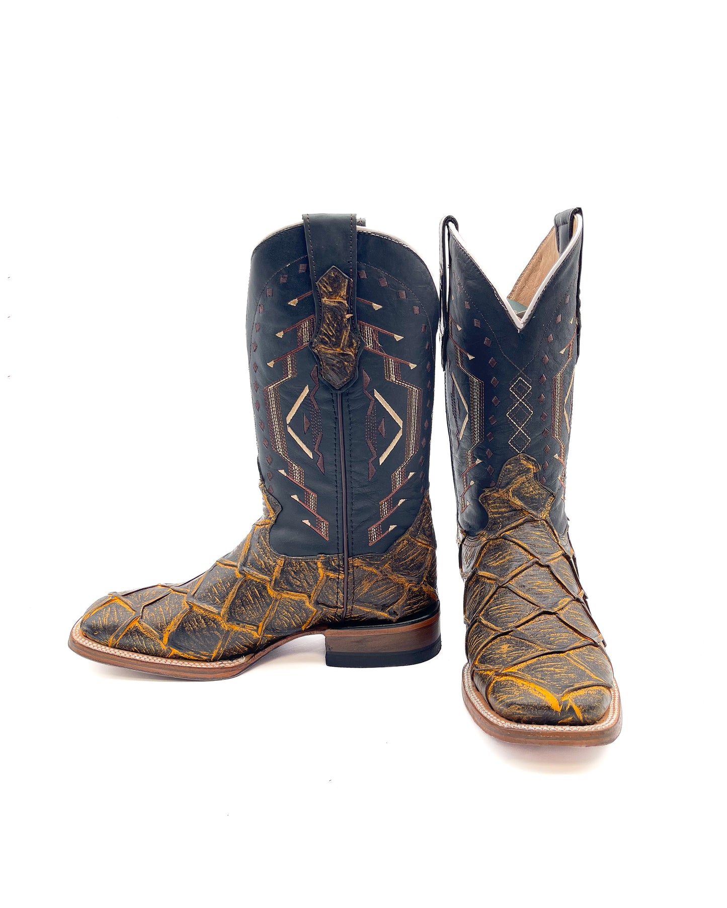 Cowboy Boot Rustic Brown Bass