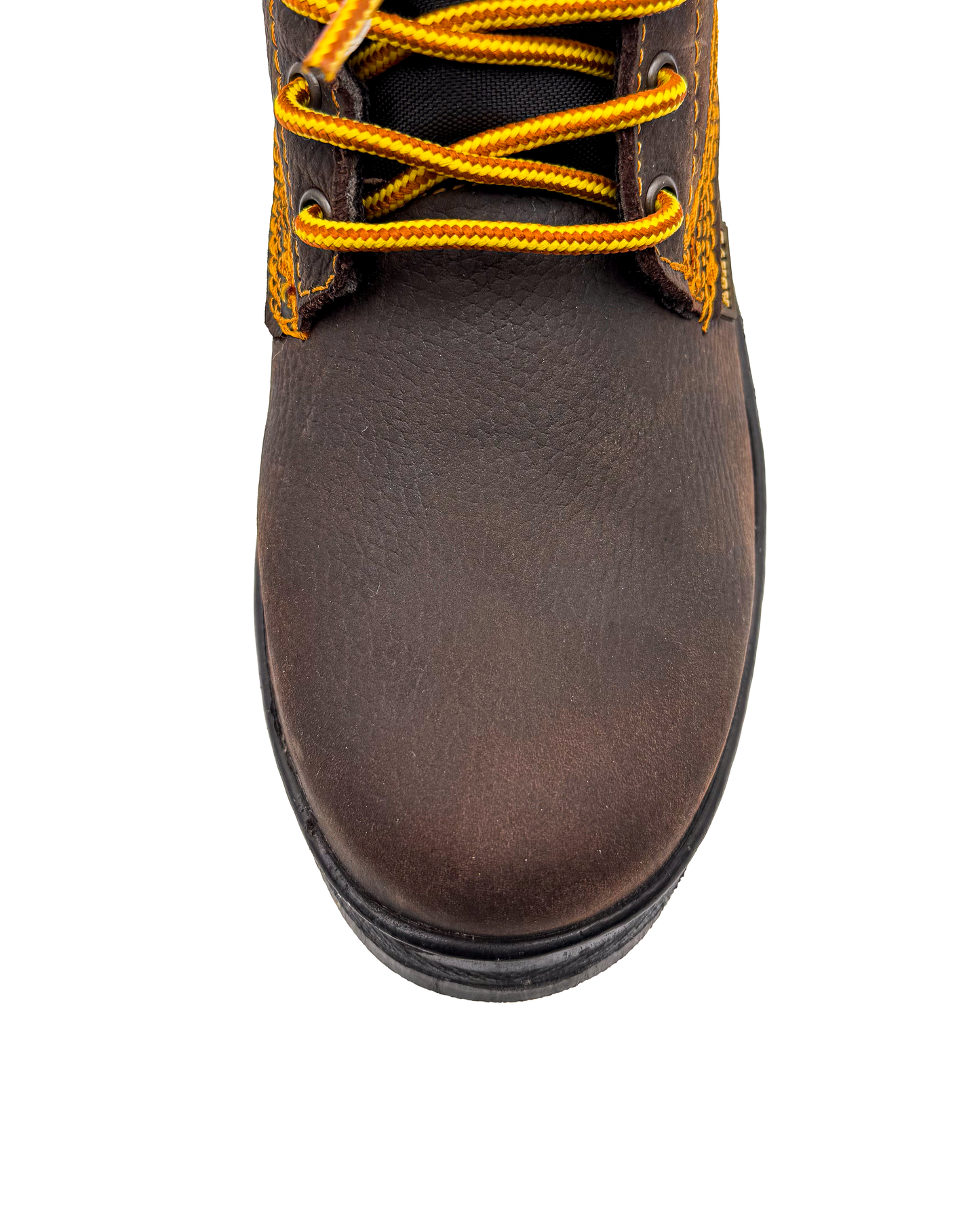 Brown Roofing Work Shoe Full Grain Leather Soft Toe Zapato Rufero
